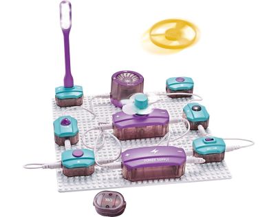 Alltoys Stavebnice elektrické obvody 45 dielov