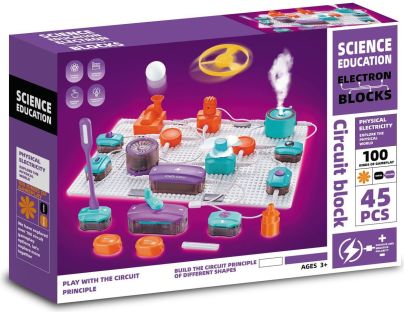 Alltoys Stavebnice elektrické obvody 45 dielov