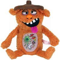 Stinky z popelnice Hnědá 12 cm 2
