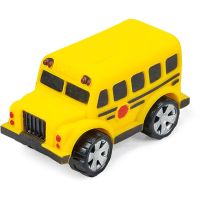 Alltoys Strečový natiahnuteľný školský autobus