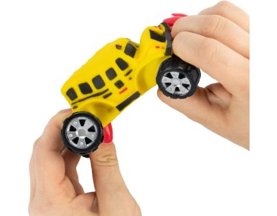 Alltoys Strečový natiahnuteľný školský autobus