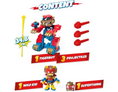 Alltoys SuperThing S - Herná sada Wild Tigerbot