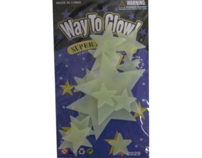 Alltoys Svítící hvězdičky 15 ks