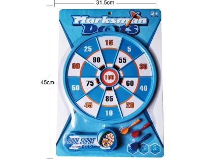 Alltoys Terč na šípky - Poškodený obal