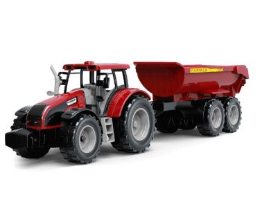Alltoys Traktor s valníkom červený