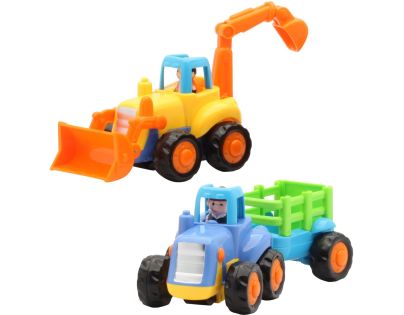 Alltoys Traktor s valníkom nakladač 4x4 Junior