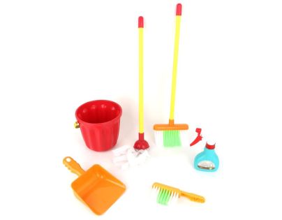 Alltoys Upratovací set vo vedierku 6 ks