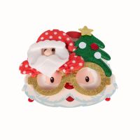 Alltoys Vianočné okuliare s trblietkami 17x14 cm 5