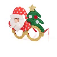 Alltoys Vianočné okuliare s trblietkami 17x14 cm 6