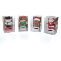 Alltoys Vianočné tancujúce solárne figúrky 11 cm 5