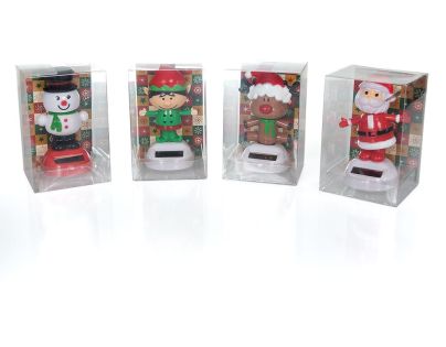 Alltoys Vianočné tancujúce solárne figúrky 11 cm