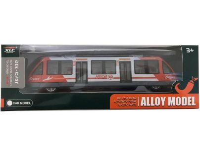 Alltoys Vlačik 15 cm červený