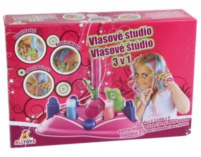 ALLTOYS 400020 - Vlasové studio 3v1