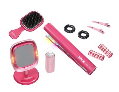 Alltoys Štúdio vlasov vlasová žehlička a zrkadlo