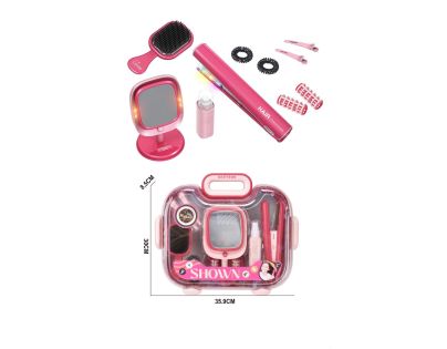 Alltoys Štúdio vlasov vlasová žehlička a zrkadlo