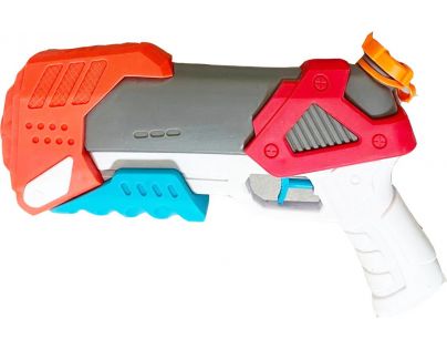 Alltoys Vodná pištoľ 26 cm červenosivá