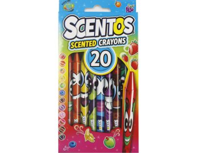 Alltoys Voňavé voskovky Scentos 20 ks