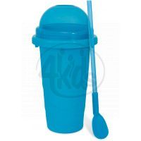 Výroba ledové tříště - Slushy maker - modrý 5