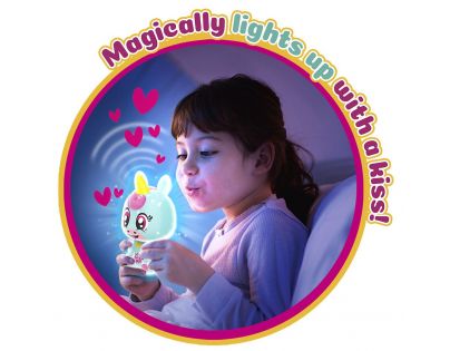 Alltoys Zvieratko Lumiluvs mačička modro-biela