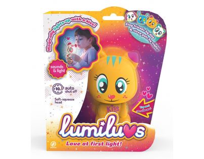 Alltoys Zvieratko Lumiluvs mačička oranžová