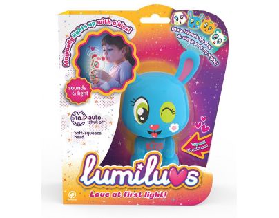 Alltoys Zvieratko Lumiluvs králiček modrý