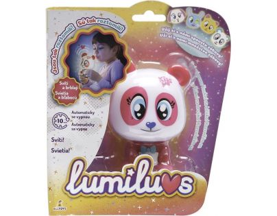 Alltoys Zvieratko Lumiluvs panda ružová