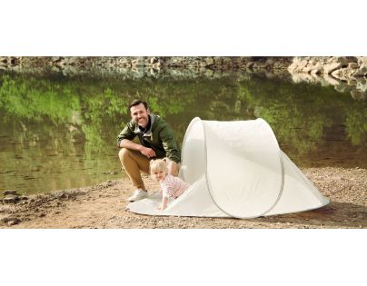 Altus Samorozkládací outdoorový paravan modrožltý