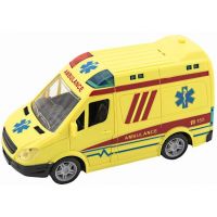 Ambulancie 20 cm so zvukom so svetlom žltá