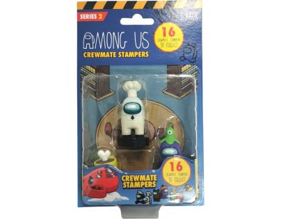 AmongUs Crewmate Figurky razítka 1 pack bílý