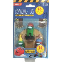AmongUs Crewmate Figurky razítka 1 pack zelený