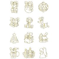 Anděl Přerov Farby na sklo - Vianočná sada 10 farieb 10,5 ml + 12 sklíčok 2