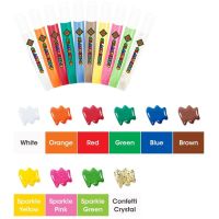 Anděl Přerov Farby na sklo - Vianočná sada 10 farieb 10,5 ml + 12 sklíčok 3