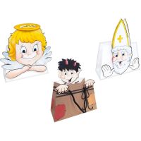 Anděl Přerov Mikulášske vrecko papierové 22 x 22 cm