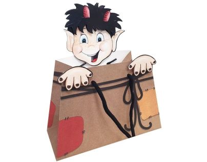 Anděl Přerov Mikulášske vrecko papierové 22 x 22 cm