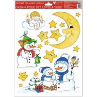 Anděl Přerov Okenné fólie tradičné Čerti na peci 33,5 x 26 cm 4