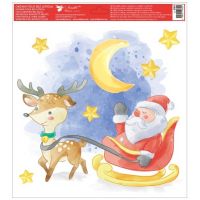 Anděl Přerov Okenné fólie vianočná 30 x 33,5 cm 5