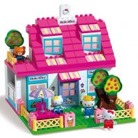 ANDRONI 8650 - Stavebnice UNICO 129 (Hello Kitty - domeček) 2