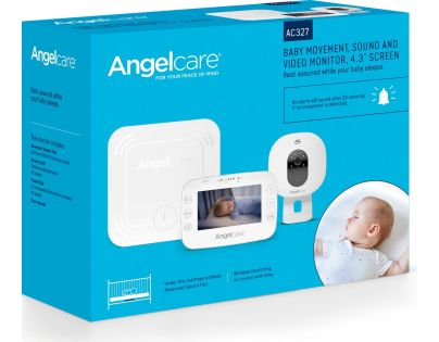 Angelcare AC327 Monitor pohybu dychu a elektronická video pestúnka