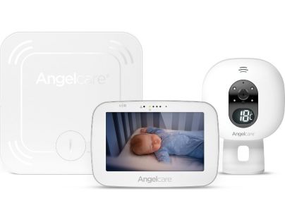 Angelcare AC527 Monitor pohybu dychu a elektronická video pestúnka