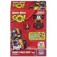 Angry Birds Go! Autíčko s odpalovačem a překážkou - Bomb's Race Kart 2
