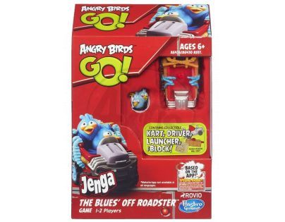 Angry Birds Go! Autíčko s odpalovačem a překážkou - The Blues Off Roadster