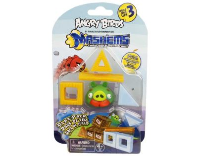 EP Line Angry Birds Mash´Ems Hrací sada Prase zelené s knírem