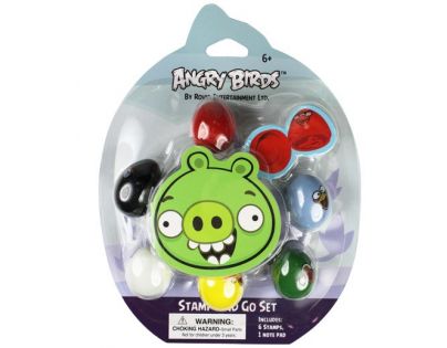 EP Line Angry Birds Razítka 6-pack Prasatá