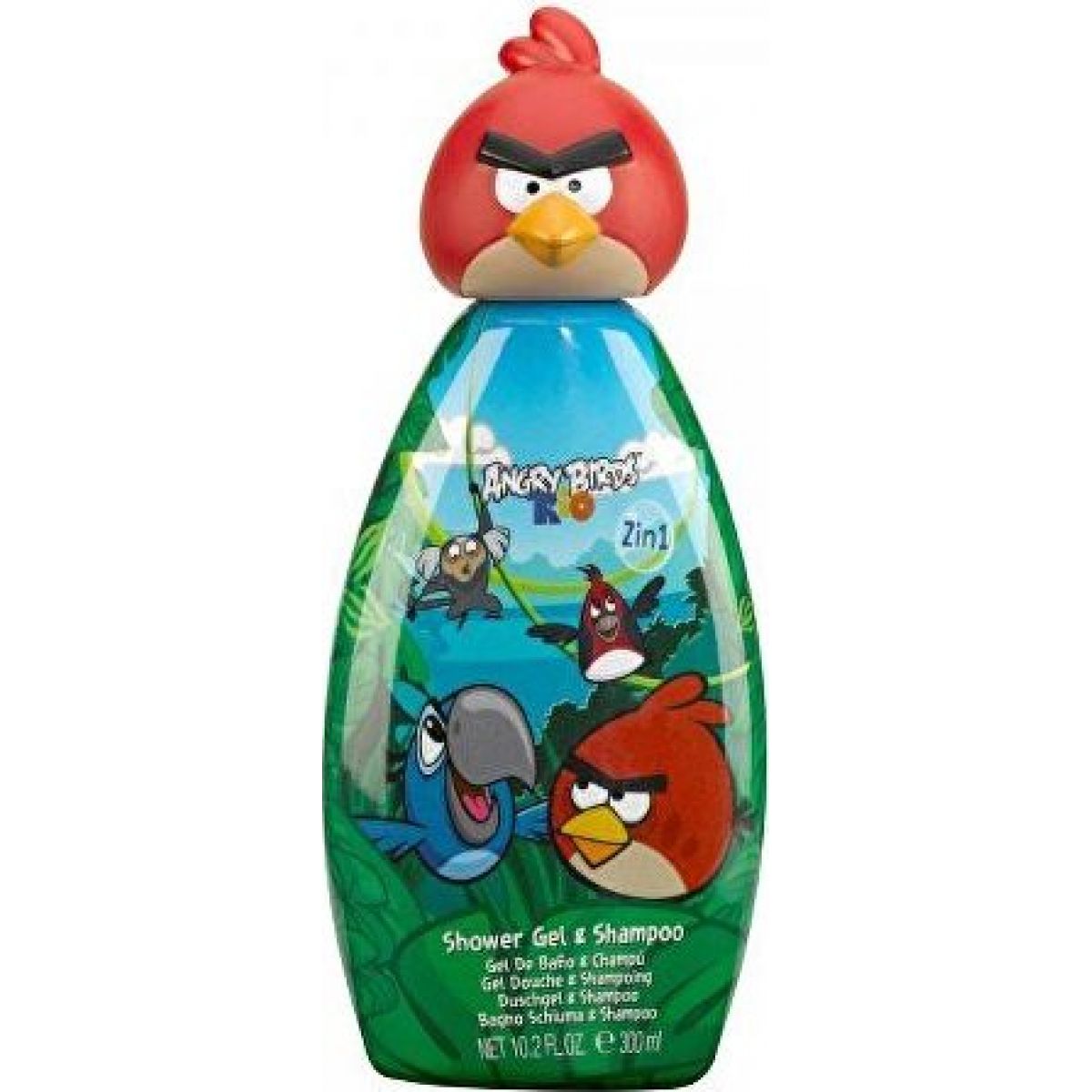 EP Line sprchový gél a šampón Angry Birds Red Bird Rio 300 ml