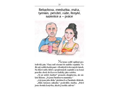 Albatros Anička v zahradě Ivana Peroutková CZ verzia
