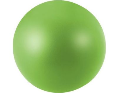 Antistresová loptička 11 cm svietiace v tme zelená