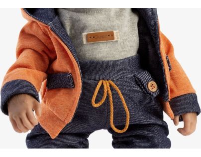 Antonio Juan Guca 986 Reborn realistická opička bábätko s mäkkým látkovým telom 32 cm
