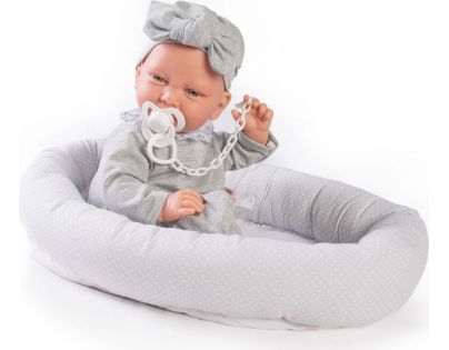 Antonio Juan 33228 Carla realistická bábika bábätko s mäkkým látkovým telom 42 cm
