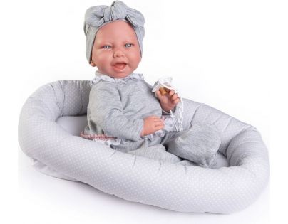 Antonio Juan 33228 Carla realistická bábika bábätko s mäkkým látkovým telom 42 cm