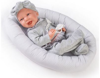 Antonio Juan 33228 Carla realistická bábika bábätko s mäkkým látkovým telom 42 cm